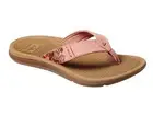 NWT Reef Santa Ana Flip Flop Sandals Sz 5 Rose Pink Vegan Leather Slip On