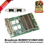 Dell Broadcom BCM957414N4140C Dual Port 25Gb 3.0 SFP28 OCP Network Adapter NHN45