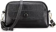 [Generic] Small Cross Body Bag for Woman Crossbody Wallet Purse Mini handbags with Wristlet Strap