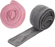 [Ipetboom] 2PCS Bathrobe Belt Replacement for Hotel Home Use Soft Tie for Bathrobes Sleepwear Unisex Tie Belt Comfortable and Functional