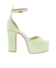 Tan-Go 120mm platform sandals 41 Green