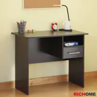 在飛比找momo購物網優惠-【RICHOME】哥德簡單書桌/工作桌/電腦桌(台灣製)
