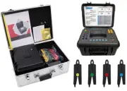 Three Phase Power Quality Analyzer Energy Quality Meter with Current 0.10A-100A