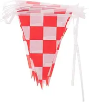 ULDIGI Racing Decorative Flag Checkered Race Flags for Car Racing Events Birthday Decorations for Deck Patio Porch