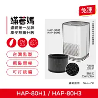 在飛比找momo購物網優惠-【蟎著媽】濾網(適用 HERAN 禾聯 HAP-80H1 H