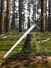 Custom Witcher Sword Stainless Steel |Fantasy Replica For Cosplay&Display