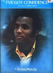 ANDRAE CROUCH I'VE GOT CONFIDENCE SHEET MUSIC PIANO/VOCAL 1969 BRAND NEW ON SALE