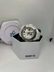 Casio Baby-G BGA220-7A with White Dial Wrist Watch for Women