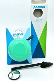 MSW Big Ringer Fade Green 83mm Bell w/Selfie Helmet Mirror-200