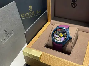 CORUM  崑崙錶  BUBBLE 泡泡錶 Steve Aoki 世界百大DJ 立體幾何圖騰 全球限量款