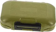 DECOMELODY 1pc Fishing Box Durable Fishing Gear Storage Container with Shock Absorbing Inner Compartment for Hooks and Accessories Compact and Easy to Carry for Tackle Organization
