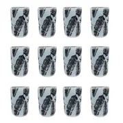 12x Good Vibes Beach Outdoor Can Cooler Stubby Holder 7x10.5cm Sorrento Palm