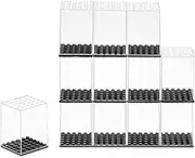 Minifigures Display Case, Acrylic Building Block Display Box, Action Figure Toys Storage for Lego Minifigure, Fit for Lego Lovers(12PCS)