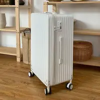 在飛比找樂天市場購物網優惠-大容量純色行李箱 清新款登機箱 登機箱 旅行箱 行李箱20寸