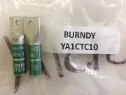 YA1CTC10 BURNDY HYLUG #1 STR 8-10 STU GREEN 4 PIECES