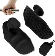 Ryptfit Grips, Anti-Slip Weight Lifting Gym Grips for Men & Women - Rubber Gym Gloves Pull-Ups, Rows, and Dumbbell Workouts - Palm Protection Pads for Bodybuilding/Training/Sports