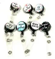 Inspirational Fashion Retractable Badge Holders
