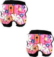 er Skating Buttocks Padded Skates Pads Scooter Hoverboard Skateboard Sweatpants Athletic Pants Butt Protector Skating Protector Skating Hip Cushion Pink Sponge