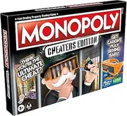 Monopoly Cheaters Edition Board Game for Families and Kids, Family Game for 2-6 Players