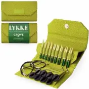 Grove Lykke 3.5 Inch Interchangeable Circular Knitting Needle Set in Green
