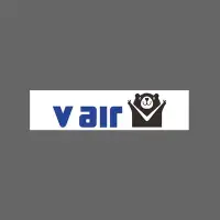 在飛比找Yahoo!奇摩拍賣優惠-V AIR 威航 LOGO 橫幅 防水貼紙 筆電 行李箱 安