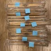10 Sets Of New Duplex Drum Sticks- 1-2A, 2-2B, 2-3S, 1-5A, 3-5B, 1-7A