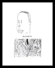 1930-rpt SERGEI PROKOFIEV Pianist On the Dnieper Composer Caricature MATTED