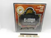 GHS 5 String LT Banjo String Set + GB-1 Bridge - 5/8" High - Fast USA Shipping