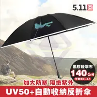 在飛比找PChome24h購物優惠-【禾統】新品上市 UV50+自動收納反折傘 UV傘 自動傘 
