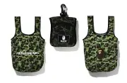 A BATHING APE BAPE Goods ABC CAMO APE HEAD UTILITY BAG 1J30189006 New