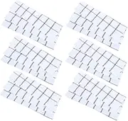 Mikinona 6pc Kitchen Dish Cloths Wash Rags for Kitchen Bathroom Absorbent Cleaning Cloths Multi-Purpose Dishwashing Rags