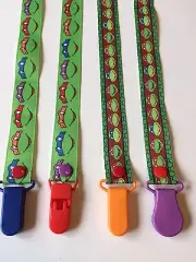 Handmade Pacifier Holder - Movies - Transformers, Teenage Mutant Ninja Turtles