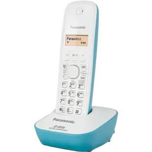 Panasonic 2.4GHz 數位無線電話KX-TG3411 湖水藍