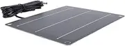 Portable Solar Panel, Monocrystalline Silicon 6V 6W Solar Charger for Phone Billboard Security Camera, Portable Waterproof Solar Battery Charger with DC Interface