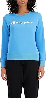 [Champion] Women's Script Pullover Crew