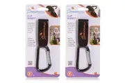 2PK Dreambaby Stollerbuddy Buddy Bag Carrier Carabiner For Stroller Pram Black