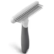 Dog rake deshedding dematting Brush Comb - Undercoat rake for Dogs, Cats, mat...