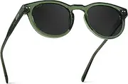 [WearMe Pro] Polarized Classic Round Retro Unisex Sunglasses