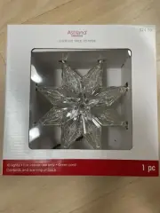 Ashland Lighted Tree Topper Silver/ Clear Star