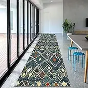 Long Carpet Runners with Non Slip Backing，Narrow Corridor Entryway Runner Rug，80X200CM Doormat 100cm/1.5m/2m/2.5m/300cm/350cm/4m/5m/6m Length(2ft×8.2ft/60×250cm)