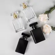 Empty Refillable Travel Glass Perfume Bottle With Spray Atomizer 30ml/50ml