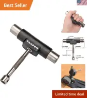 Essential Portable Skate Tool with Allen Key & L-Type Wrench - 4.7" Compact