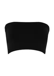 PRISM2 Captivating Stretch-jersey Bandeau Bra, Clothing, Black - One Size One Size