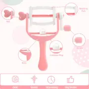 Pom Pom Maker Mini Pompom Maker Tool Fluff Ball Weaver 6.3×5.1 Inch Tassel paUsE