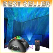 Galaxy Projector with Bluetooth Speaker & White Noise – Night Light for All Ages