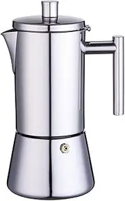 MYCENSE Stovetop Coffee Maker Moka Pot Coffee Kettle for Induction Cooktops Portable Espresso Maker