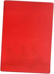 [BWOFJGWH] Passport Cover, Passport Book Cover, Compact, Vacation Protection, Premium Document Organizer Cover, Card Holder for Women and Men, red, as described