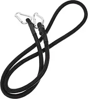 GANAZONO Bike Luggage Strap Heavy Duty Bungee Cords with Hooks Long Bungee Cords with Hooks Ties Retractable Bungee Straps Luggage Binding Cord Cinch Biker Gear Bungee Cord Moving Black