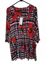 Taking shape Size 12 Boho Style Top tunic Pockets Curve Will Suit Size 12 14 16