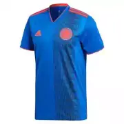 ADIDAS COLOMBIA MEN’S AWAY JERSEY 2018/19 SIZE SMALL ONLY BLUE